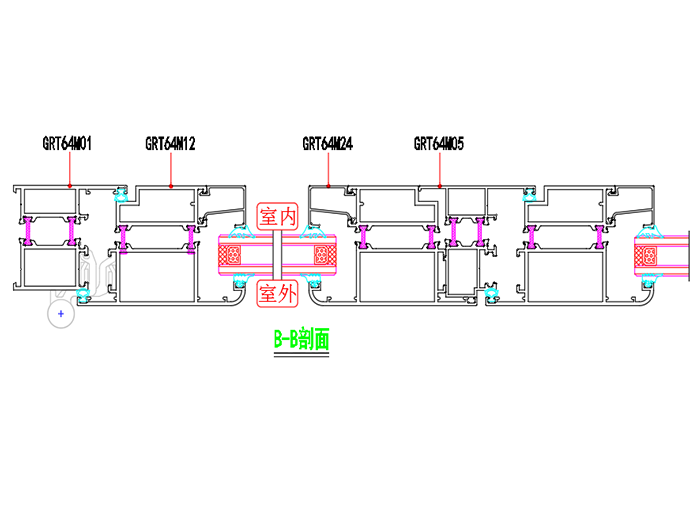 GRT64M系列外開門