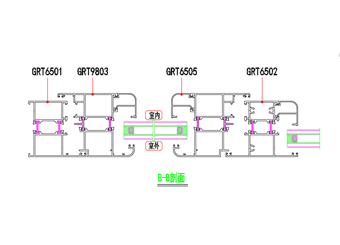 GRT65系列內開窗